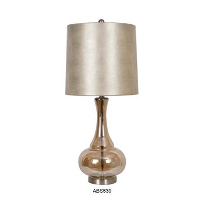 China Luxury Home Bedroom Mercury Glass Accent Table Lamps Antique Decorative Luxury Table Lamps Living Room for sale