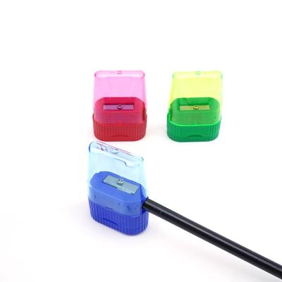 China Eraser Function Novelty Handle Pencil Sharpeners Creative Plastic Cute Student for sale