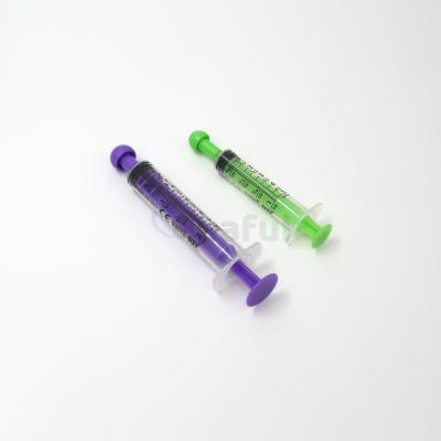 China Disposable Colored Enteric Feeding PE Syringe With Iso / Ce Enfit Syringes for sale