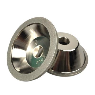 China Aluminum Cup Shaped Tungsten Steel Vitrified Carbide Aluminum Oxide Diamond Grinding Cup Wheel for sale