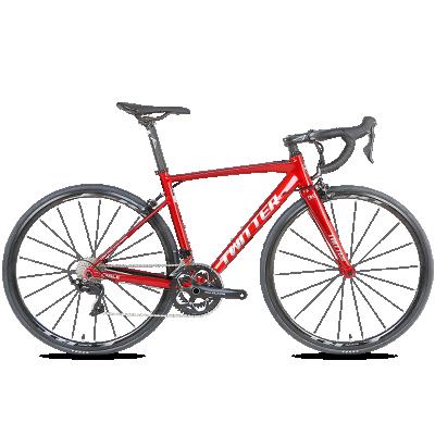 China 2021 Carbon fiber twitter bike alloy 700C aluminum frame 105/R7000 22 cable 22 speed alloy road bike indoor 700C for sale