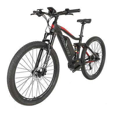 China 2020 full aluminum alloy bafang motor suspension china electric mountain bike bicycle for sale