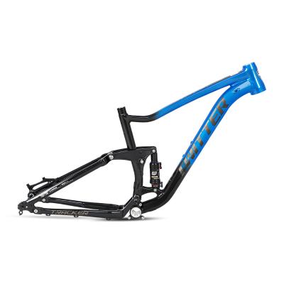 China Per axle 12*148mm aluminum alloy 29er high quality mtb full suspension mountain bike frame for sale