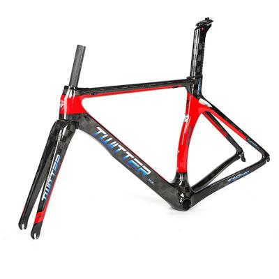 China 700C New Arrival 46cm/48cm/50cm/52cm/54cm Bicycle Frame Carbon Road Bike Frame for sale