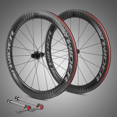 China Cheap CARBON FIBER 60mm Carbon TT Bike Wheels For Sale for sale