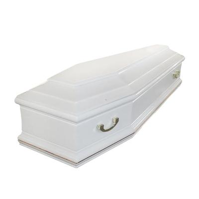 China European Luxury Italian Balsa Wooden Coffin Coffin Customized Light Paulownia Wooden Casket For Human Style Casket for sale