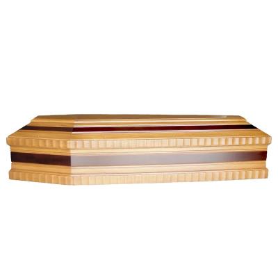 China European Style Best Selling Wooden Caskets And Custom Wooden Casket Casket Funeral Casket With Carvings for sale