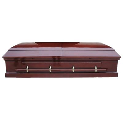 China Cheap American Style Kingwood Casket and Customizable Kingwood Casket Casket Funeral Supplies for sale