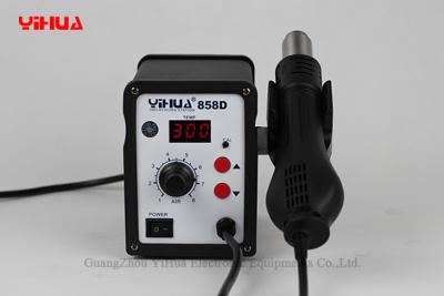 China YIHUA 858D Lead free Digital Soldering Stations , IC / PCB Rework Stations for sale