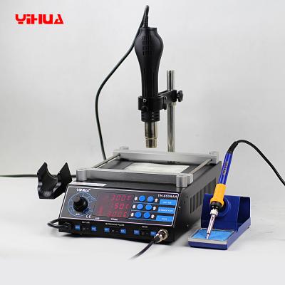 China YIHUA 853AAA Preheating Station , Preheat Hot Air Soldering Rework Stations for sale