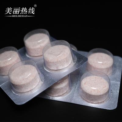 China Disposable Antibacterial Foaming Hand Sanitizer Instant Foaming Tablet Hand Soap 250ml Base Cleaning 5g X Effervescent Bottle 10 Tablets for sale