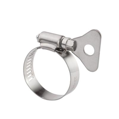 China High Torque Worm Drive Hose Clamp with Thumb Screw for sale