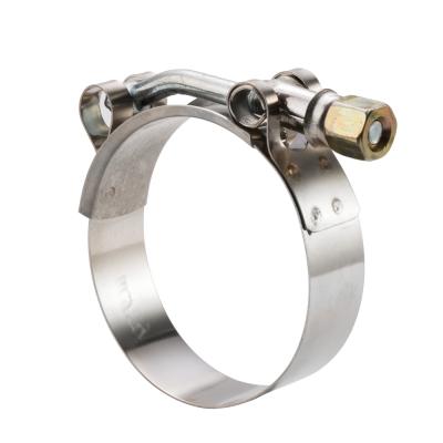 China Industrial High Torque T Bolt Hose Clamp for sale