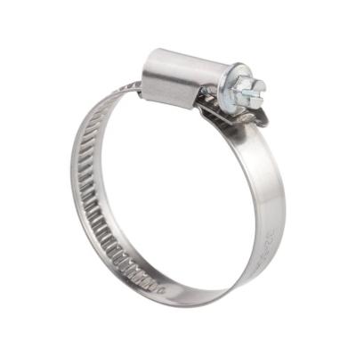 China Stainless Steel Worm Drive Screw Hose Clamp for sale