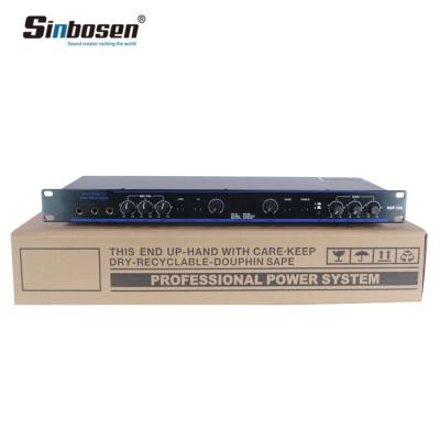 China Professional Reverb Commercial Audio Digital Effect Sound System DJ Mixer Processor DSP100 Amplifier DSP Amplifier Pre for sale