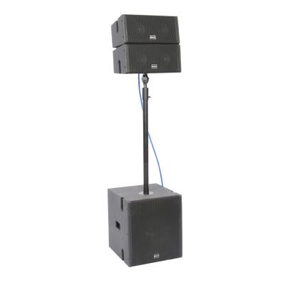 China Sinbosen 2 Commercial Ways 5 Inch Mini Coaxial Line Array Loudspeaker AO-5.4 Dual Array Loudspeaker Audio Sound System for sale