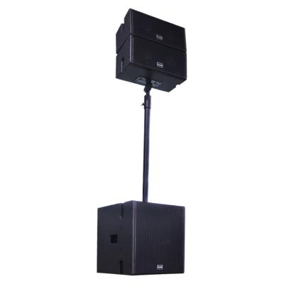 China Theater 5 Inch Two Way Coaxial Horn + Active Line 12 Inch Array Subwoofer Speaker System for sale