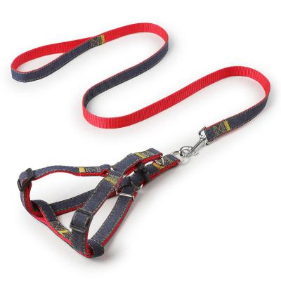 China HANDOU Pet Products Set Padded Personalized Dog Collar and Luxury Dog Vest Collars and Leash for sale