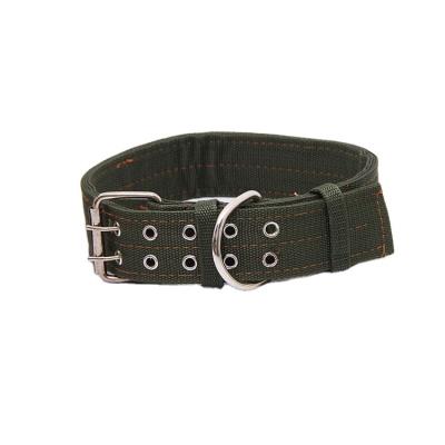 China Custom Luxury Custom Padded Nylon Dog Collar OEM Logo Adjustable Pet Blank Plain for sale