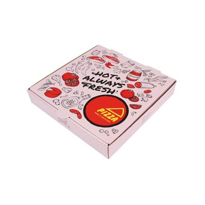 China Wholesale Custom Recyclable Color Pizza Boxes 9/10/11/12/13/16 Inch Boxes For Food Packaging for sale