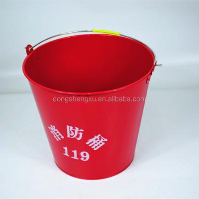 China Water galvanized metal buckets 10 liters for sale