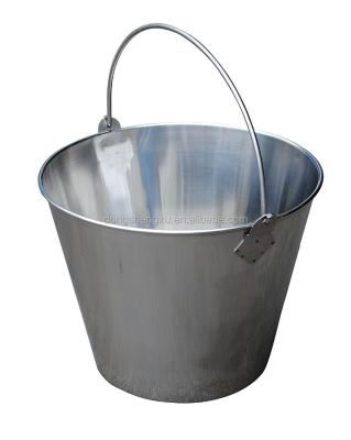 China Sustainable galvanized buckets used for household and garden for sale