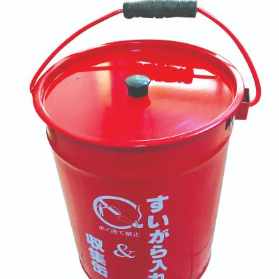 China Mini Ash /Trash Viable Gold Supplier Can Construction Site Use Ash Bucket for sale