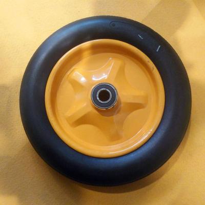 China Factory price 5 inch wear resistant solid rubber wheel for sale