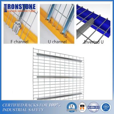 China Venda quente fio personalizado Mesh Shelves Steel Warehouse Rack do armazenamento à venda