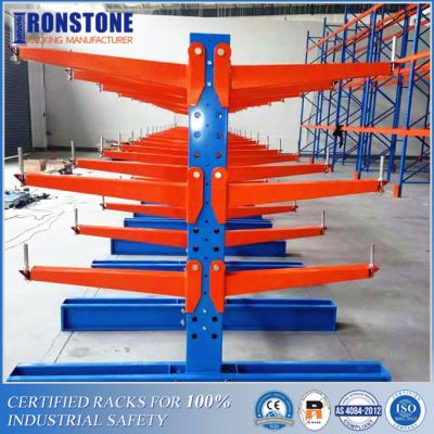 China Estante voladizo diseñado profesional del metal con la estructura durable para los cargces Impar-formados en venta