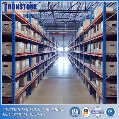 China FEM Standards Long Span Shelves Storage Warehouse Rack With Robust Design for sale