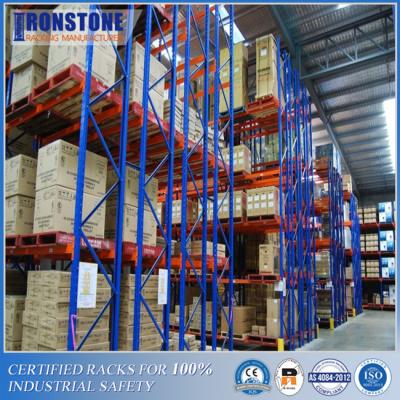 China LIFO Inventory Double Deep Unperishable Metal Pallet Storage Rack for sale