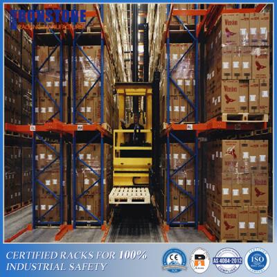 China Efficient Space Utilisation VNA Racking System For Warehouse Storage for sale