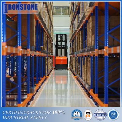 China Heavy Duty Very Narrow Aisle (VNA) Pallet Rack System For Automotive Storage for sale