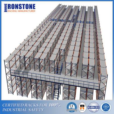 중국 공장도 가격과 공인된 창고 창고 랙 서포트 중간 이층 판매용