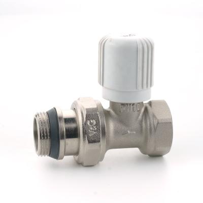 China Home Kitchen Auto Thermostatic Radiator Valve Price With Cap for sale