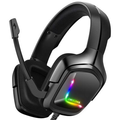 China Onikuma K20 Stereo Gaming Headset Audifonos Gamer With Headphones Noise Cancel Microphone OEM Customized Logo For PS5 K20 for sale