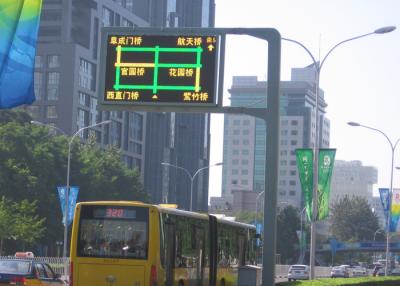 中国 高密度 P20 道の車線の制御信号は、屋外の導かれたメッセージ大きい視野角に署名します 販売のため