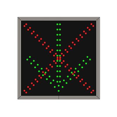 China Leidde de douane Volledige Kleur de Tekens van de Verkeerscontrole voor Één Steegverkeersteken 700*600mm Te koop