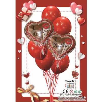 China Wholesale Auto Shutter 18 Inch Helium Heart I Love You Shape Love Foil Balloon Wedding Day And Happy Valentines Day for sale