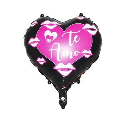 China Letter Foil Balloon Low Price Heart Shape Wedding Balloon Decoration Cute Bride Balloon for sale