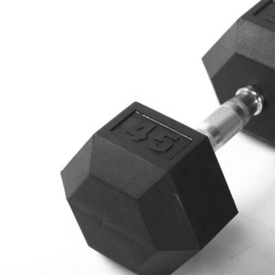 China Cheapest Modern Dumbbells Hex Dumbbell Color Rubber Online Wholesale for sale