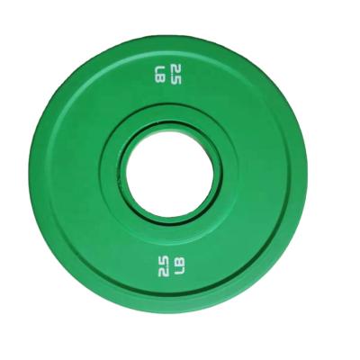 China Cheap Gym Equipments Cast Iron Color 0.5kg Rubber Coated Bumper Plate Partial Weight Plates DX Grandway Weight Plates for sale