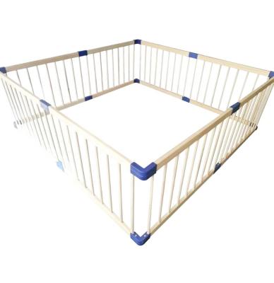 China Custom Easy Assembly Pine Wood Baby Playpen Safety Slide for sale