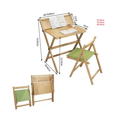 China Height Adjustable (Height) Adjustable Study Table Computer Desk Kids Learning Table Wooden Kids Study Table With Chair for sale