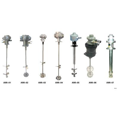 China Liquid with suspended solids mix dispersed equipment must be explosion-proof pneumatic mixer/mixer/air mixers machine stainless steel dispersion barrel for sale