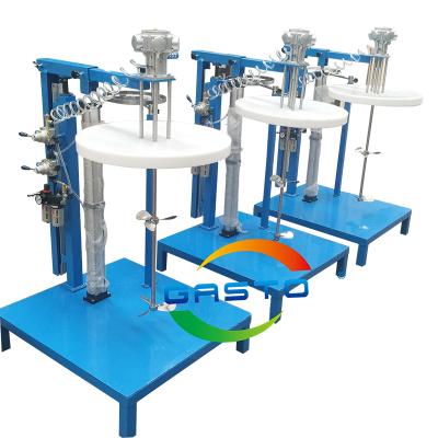 China Liquid With Acid Suspended Solids And Alkali Resistant Tefeilong Blanket Mixer / Customized High Quality Cheap Paint Coatings Ink Pneumatic Lift Mixer / Pharmacy for sale