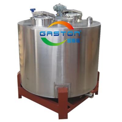 China Machinery Repair Shops Stainless Steel Industrial Chemical Liquid Mixing Tank , Liquid Detergent Production Equipment for sale