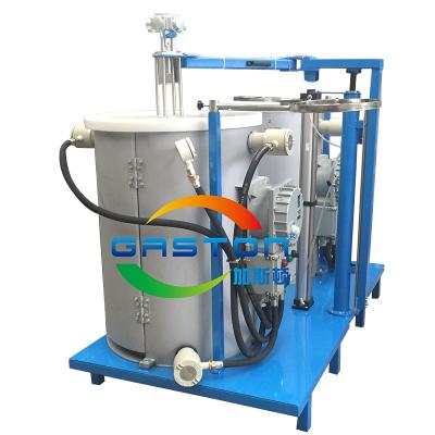 China Liquid customer needs with high quality heating mixer/barrel double pin mixer/mobile disperser/explosion-proof pneumatic mixer for sale