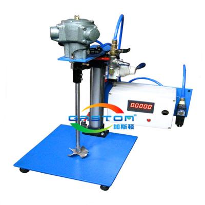 China Pneumatic mixer liquid laboratory, a small amount of solvent mixing, plant stepless variable color paint dispersion chemical ex for sale